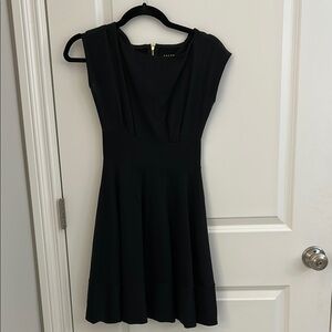 Kate Spade Black Fit and Flare Mini Dress